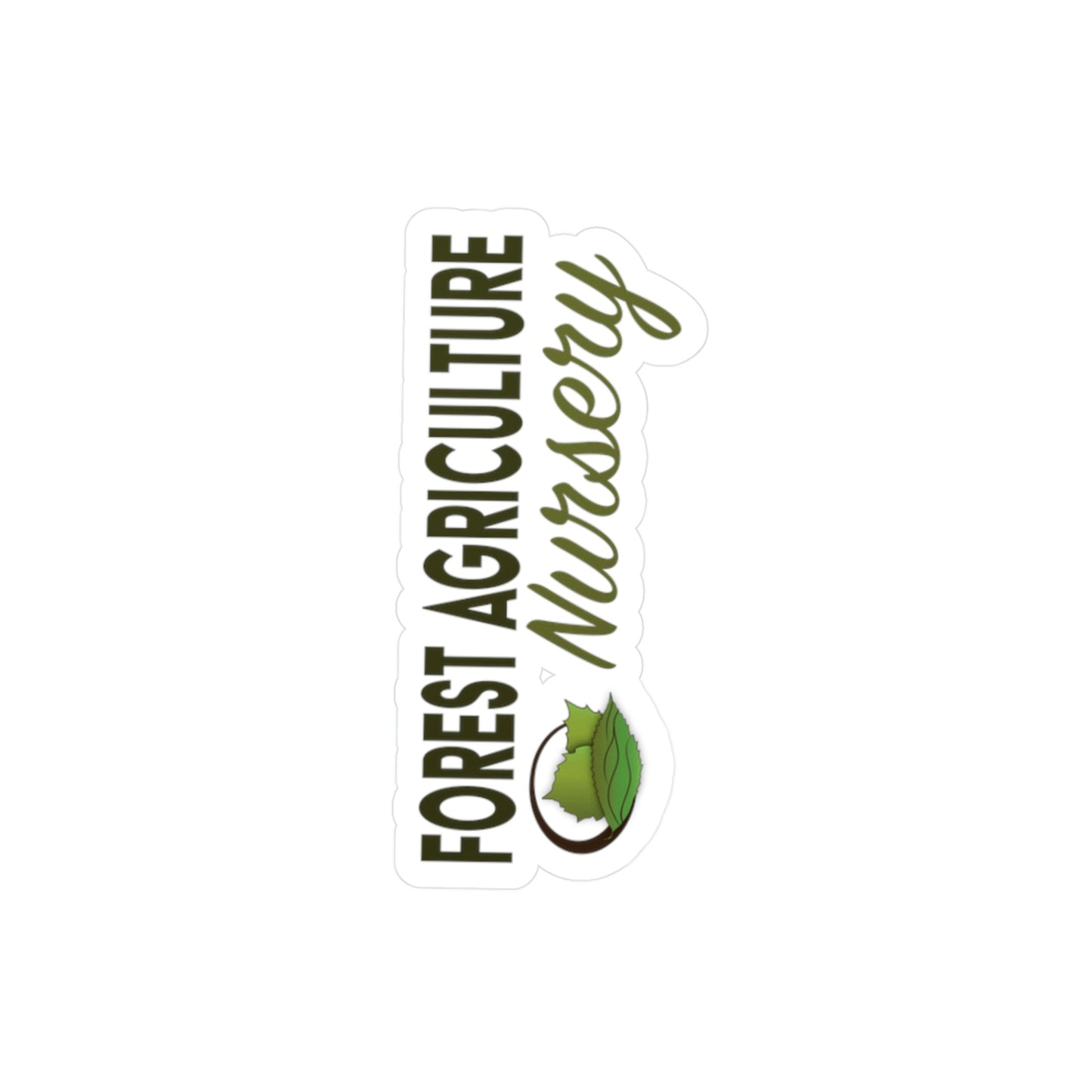 Forest Agriculture Nursery Logo Vinyl Decals